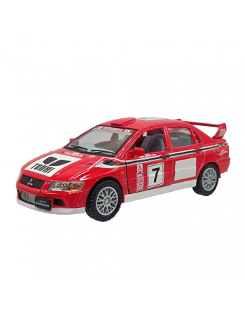 Модель автомобіля 'Mitsubishi Lancer' KT 5072 W(Red) 1:32 - 1:36