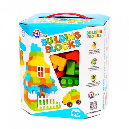 Игрушка 'Конструктор ТехноК', арт.6573TXK 90 дет.