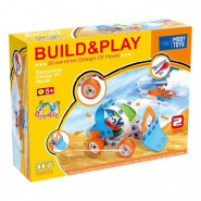 Конструктор дитячий Build&Play 'Бульдозер + Вертоліт' HANYE J-101B, 117 елемента