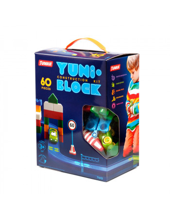 Конструктор дитячий 'YUNI-BLOK' 71412, 60 великих деталей