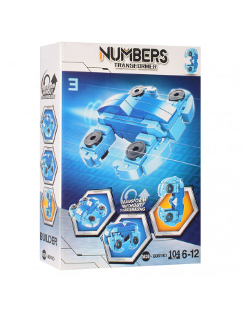 Конструктор BAMBI M38-B0819A 2в1, 86-110 деталей M38-B0819D