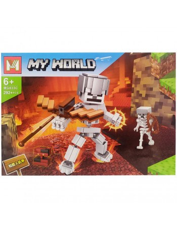Конструктор 'Minecraft' MG833 (Вид 3)
