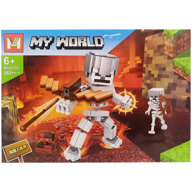 Конструктор 'Minecraft' MG833 (Вид 3)