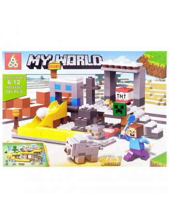 Конструктор 'MINECRAFT' 66067, 201 деталь (Вид 3)
