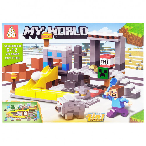 Конструктор 'MINECRAFT' 66067, 201 деталь (Вид 3)