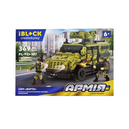 Конструктор СБМ 'Варта' IBLOCK PL-921-387, 369 деталей