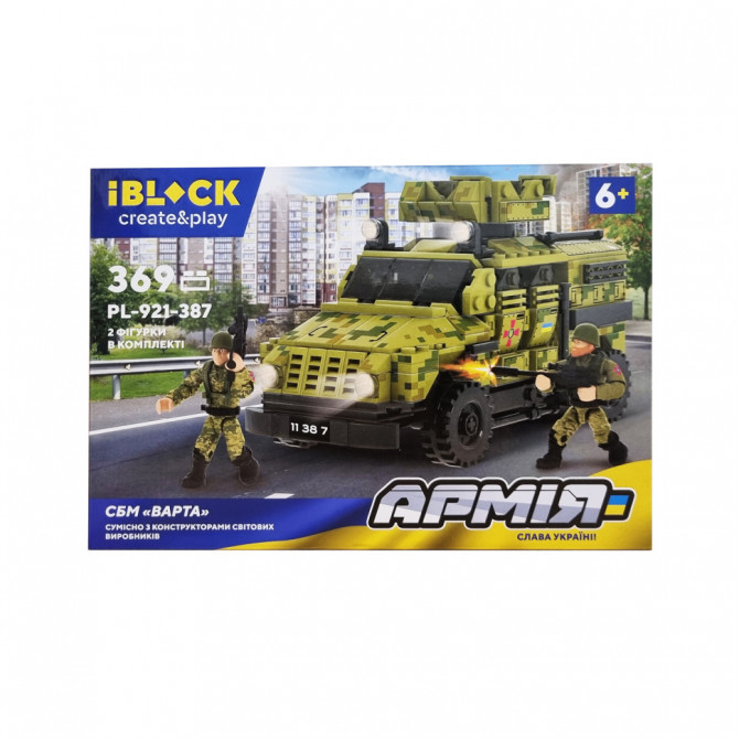 Конструктор СБМ 'Варта' IBLOCK PL-921-387, 369 деталей