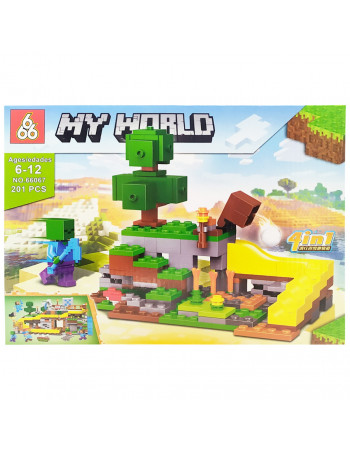 Конструктор 'MINECRAFT' 66067, 201 деталь (Вид 2)