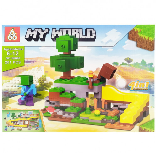 Конструктор 'MINECRAFT' 66067, 201 деталь (Вид 2)