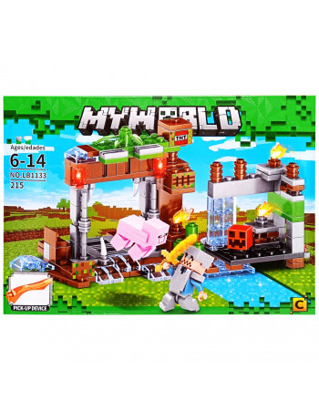 Конструктор дитячий 'Minecraft' LB1133C 215 деталей
