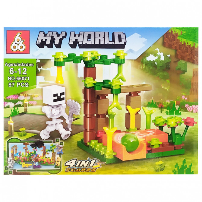 Конструктор 'MINECRAFT' 66071, 88 деталей (Вид 3)