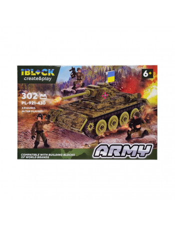 Конструктор Армія IBLOCK PL-921-430, 3 фігурки військових (Вид 3)