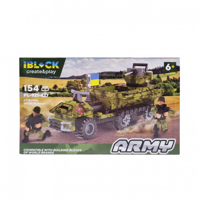 Конструктор дитячий Армія IBLOCK PL-921-427, 4 види (Вид 3)