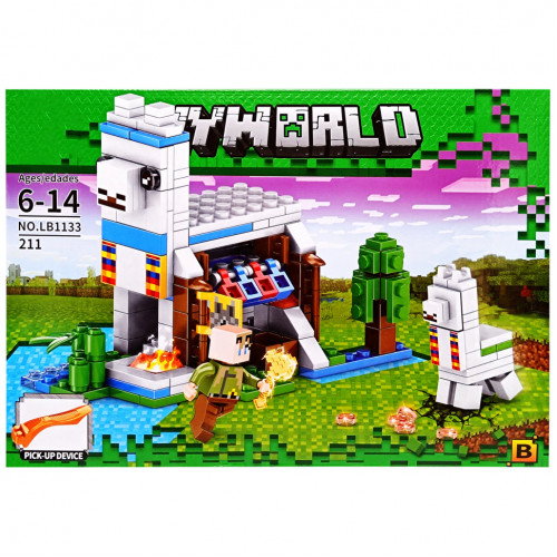 Конструктор дитячий 'Minecraft' LB1133B 211 деталей