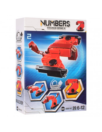 Конструктор BAMBI M38-B0819A 2в1, 86-110 деталей M38-B0819C