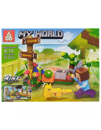 Конструктор 'MINECRAFT' 66071, 88 деталей (Вид 2)