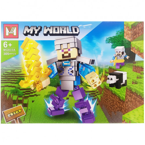 Конструктор 'Minecraft' MG833 (Вид 1)