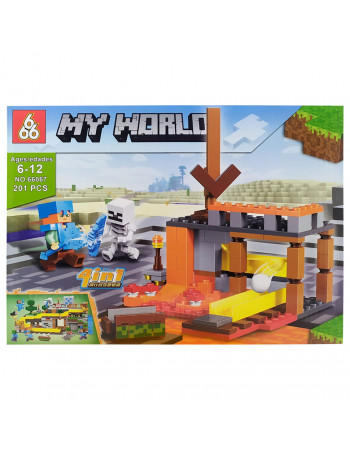 Конструктор 'MINECRAFT' 66067, 201 деталь (Вид 4)