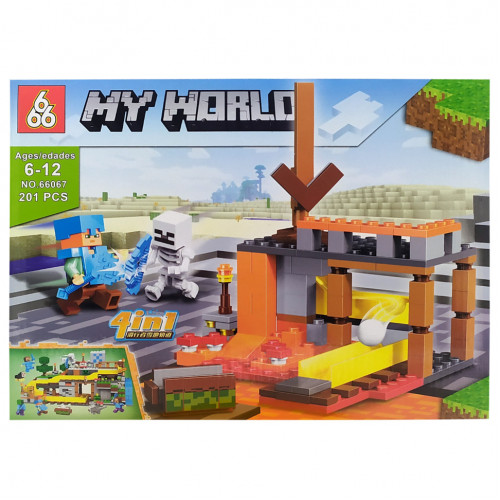 Конструктор 'MINECRAFT' 66067, 201 деталь (Вид 4)