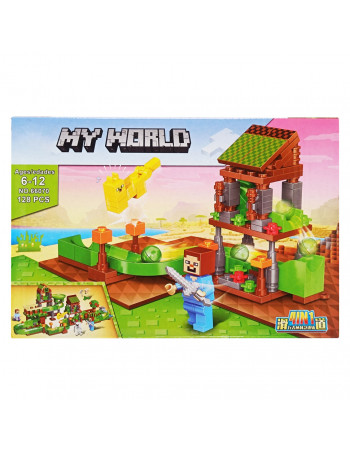 Конструктор MY WORLD  66070-1 (SH0042), 128 деталей