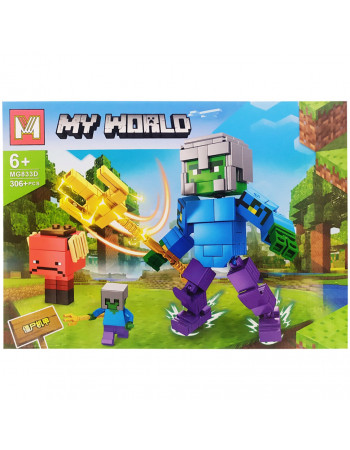 Конструктор 'Minecraft' MG833 (Вид 4)