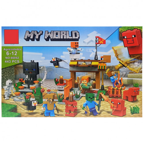 Конструктор 'MINECRAFT' 66052, 443 деталі