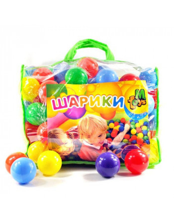 Кульки для сухих басейнів 01159 (12024), 100 шт в сумці