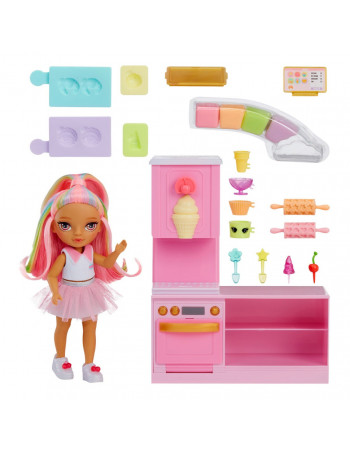 Игровой набор с куклой серии 'Littles' Кондитерская Кэнди Rainbow High 522058