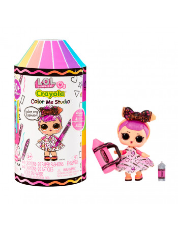 Игровой набор с куклой Цветнашки L.O.L. Surprise! 505273 серии 'Crayola' с аксессуарами
