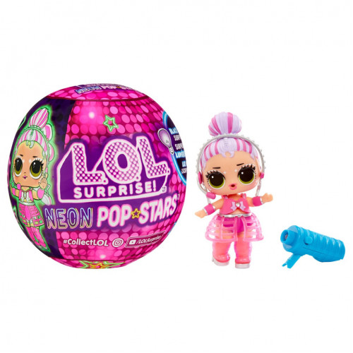 Игрушка-сюрприз с куклой серии 'Neon Pop' L.O.L. Surprise! 120674 в ассортименте, светится