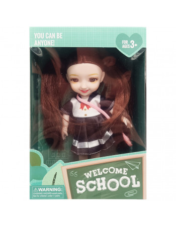 Детская кукла 'Welcome School' YL605-62 -4 с сумочкой