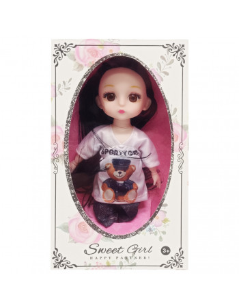 Детская кукла 'Fashion Sweet Girl' 3396-144 Черный