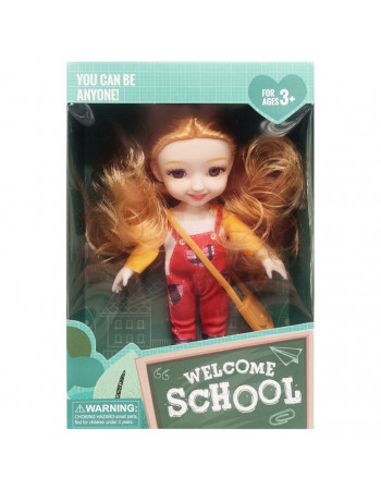 Детская кукла 'Welcome School' YL605-62 -6 с сумочкой