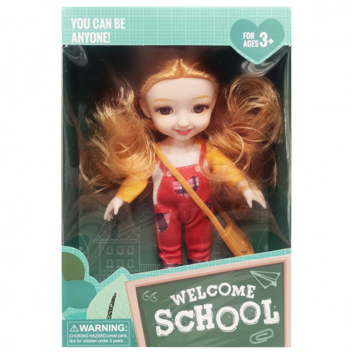 Детская кукла 'Welcome School' YL605-62 -6 с сумочкой