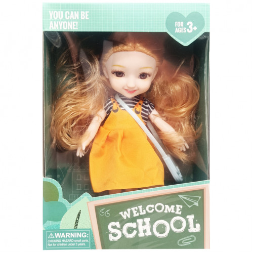 Детская кукла 'Welcome School' YL605-62 -2 с сумочкой