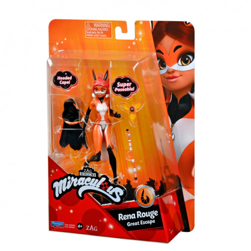 Лялька 'Леді Баг та Супер-Кіт' Рена Руж Miraculous 50404, 12 см з аксесуарами