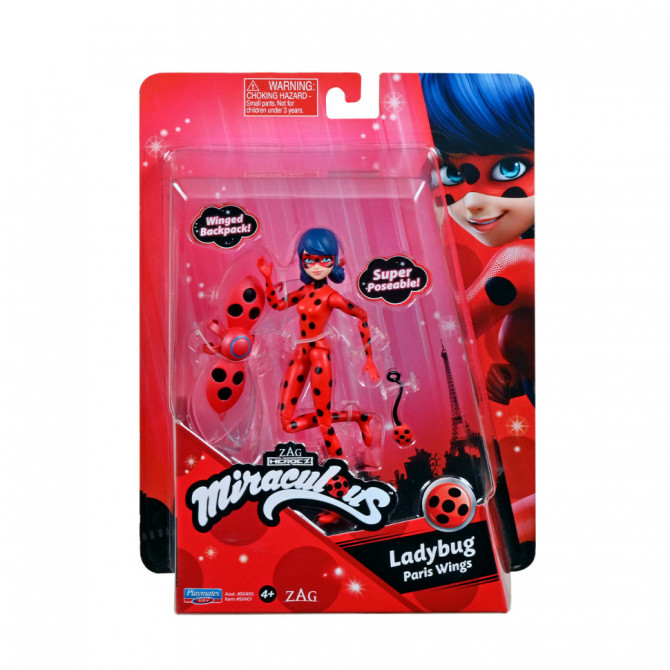 Лялька 'Леді Баг та Супер-Кіт' Леді Баг Miraculous 50401, 12 см з аксесуарами
