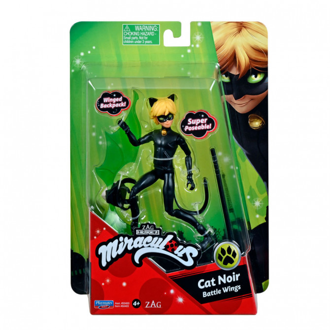 Лялька-хлопчик 'Леді Баг та Супер-Кіт' Супер-Кіт Miraculous 50403, 13 см з аксесуарами