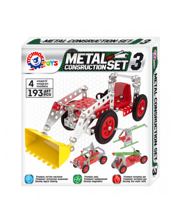 Конструктор металевий 'Юний майстер ТехноК' 6412TXK