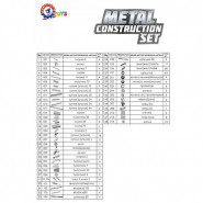 Конструктор металевий 'Юний майстер ТехноК' 2353TXK
