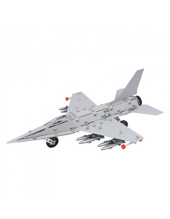 Дитячий металевий конструктор 'Винищувач F16' 9598TXK 430 деталей