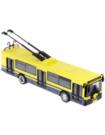 Троллейбус 6407B 'Автопарк' 1:72  металлический Желтый
