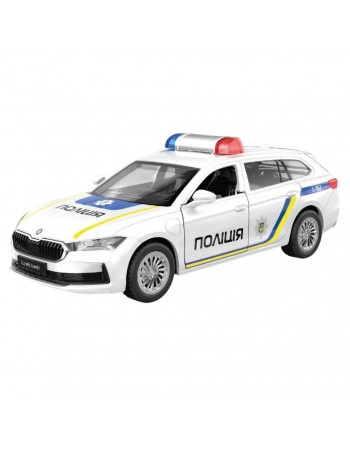 Детская автомодель 'Skoda superb полиция' TechnoDrive 250947 масштаб 1:43