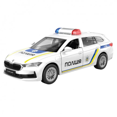 Детская автомодель 'Skoda superb полиция' TechnoDrive 250947 масштаб 1:43