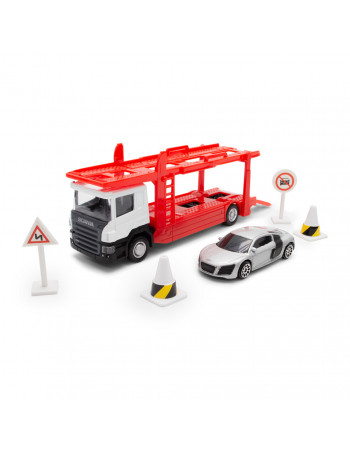 Игровой набор автомоделей 'Автоперевозчик Sсania' 250430U масштаб 1:64