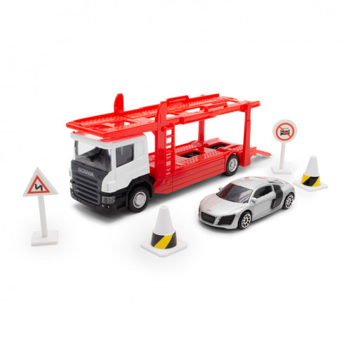 Игровой набор автомоделей 'Автоперевозчик Sсania' 250430U масштаб 1:64