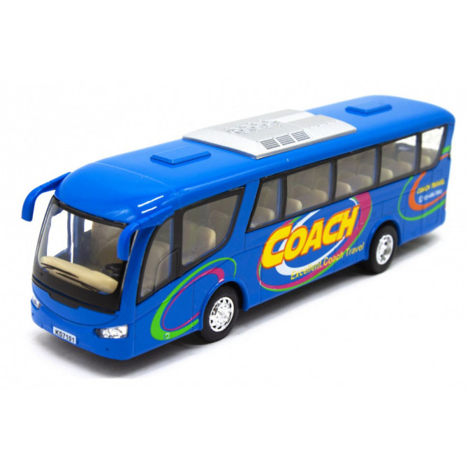 Дитячий ігровий Автобус KS7101 відкриваються двері  (Синій)
