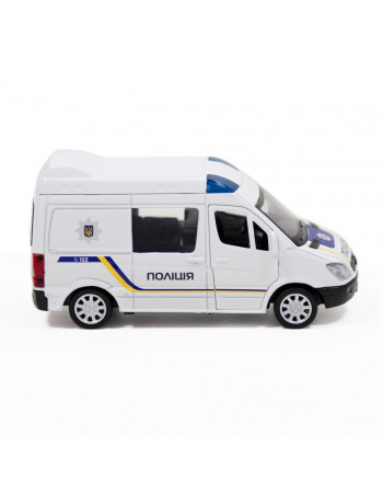 Автомодель детская Полиция Mersedes-Benz Sprinter TechnoDrive 250294 инерционная