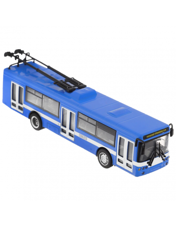 Троллейбус 6407B 'Автопарк' 1:72  металлический Синий