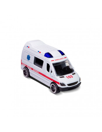 Автомодель детская Скорая помощь TechnoDrive 250421CG-3 масштаб 1:64